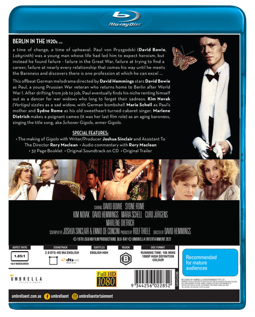 Just A Gigolo (1978) Blu-Ray