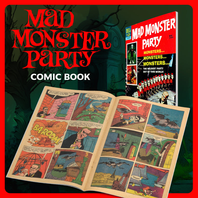 Mad Monster Party? Collector's Edition (Blu-Ray +Pins +Comic +Stickers +Poster) (1967)