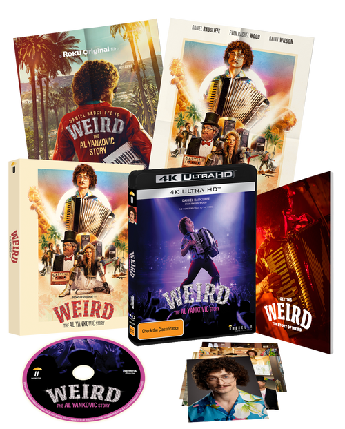 Weird: The Al Yankovic Story Collector's Edition 4K/Blu-ray (+Book +Artcards +Slipcase +Poster) (2022)