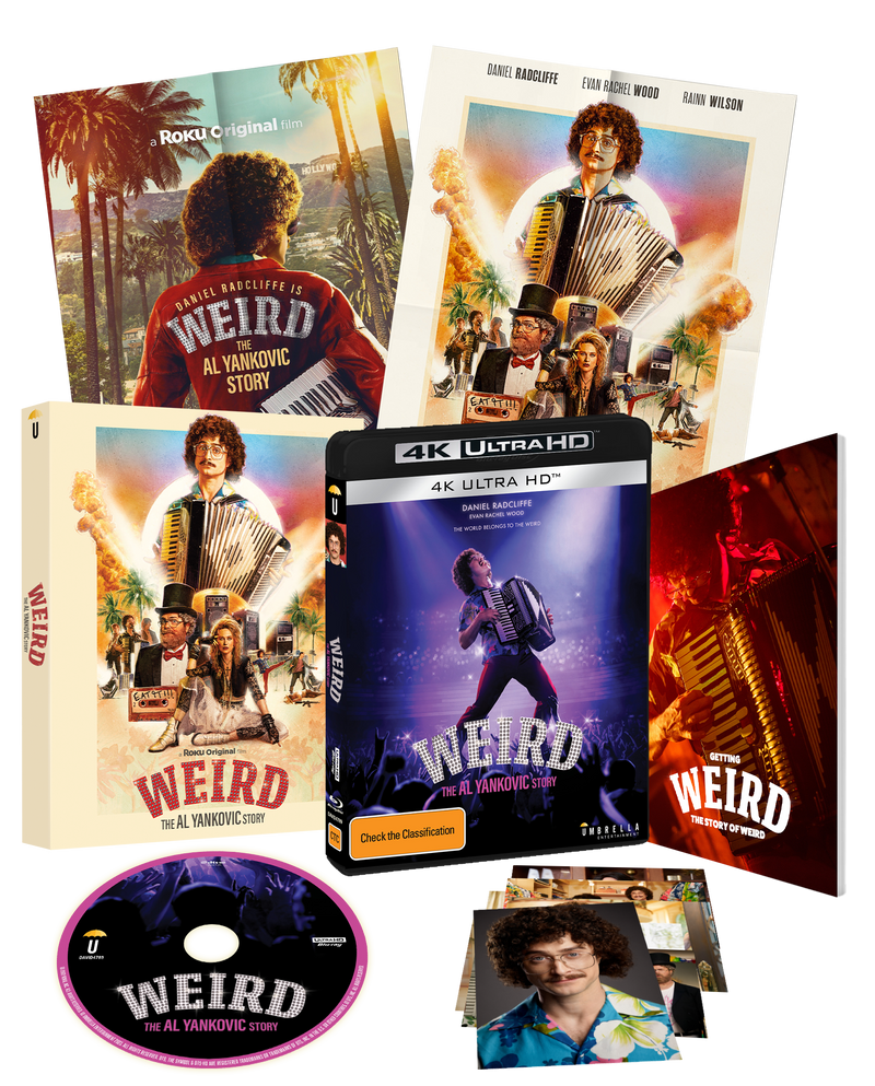 Weird: The Al Yankovic Story Collector's Edition 4K/Blu-ray (+Book +Artcards +Slipcase +Poster) (2022)