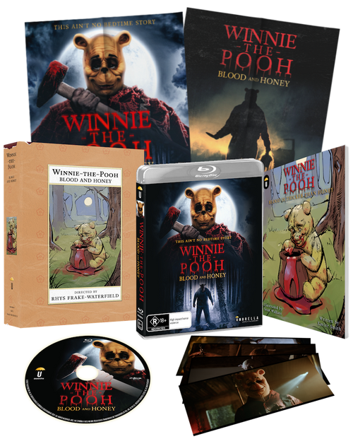 Winnie The Pooh: Blood And Honey Collector's Edition (Blu-Ray +Book +Artcards +Slipcase +Poster) (2023)