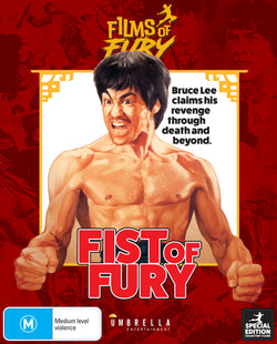 Fist Of Fury (1972) (Films Of Fury #2) Blu-Ray & Collector's Postcard