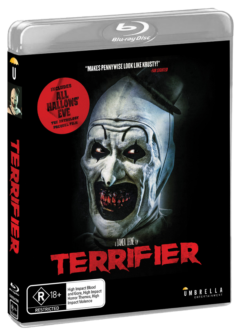 THIS IS ART Blu-Ray Boxset (All Hallow's Eve, Terrifier, Terrifier 2 +Exclusive Slipcase +Book +Artcards) (2022)